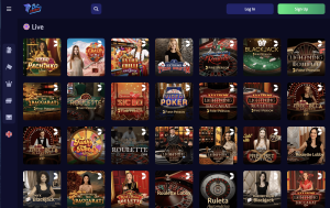image of 7 bit casino website