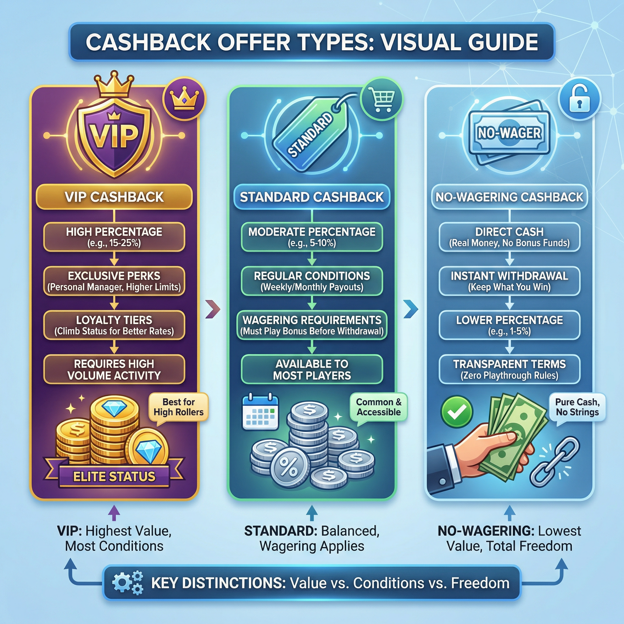 Types of Cashback