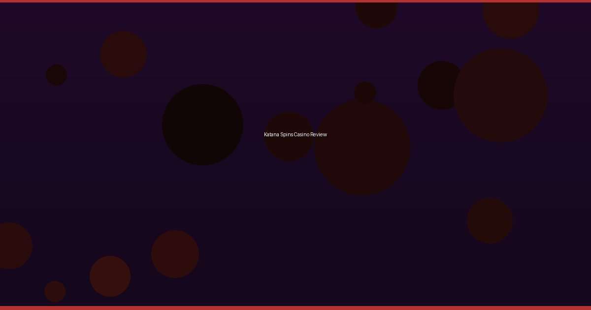 Katana Spins Casino Review - Image 1