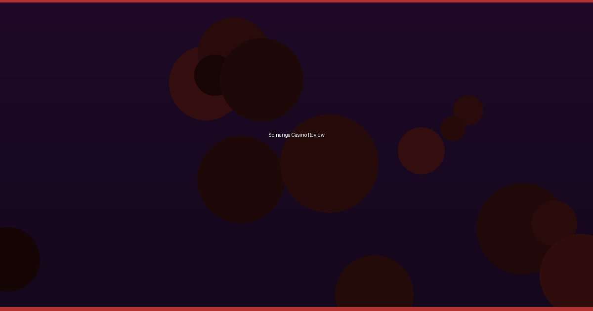 Spinanga Casino Review - Image 1