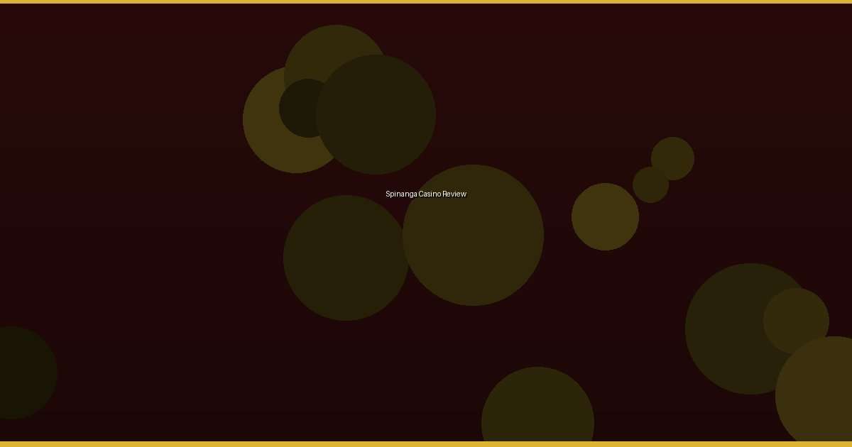 Spinanga Casino Review - Image 3