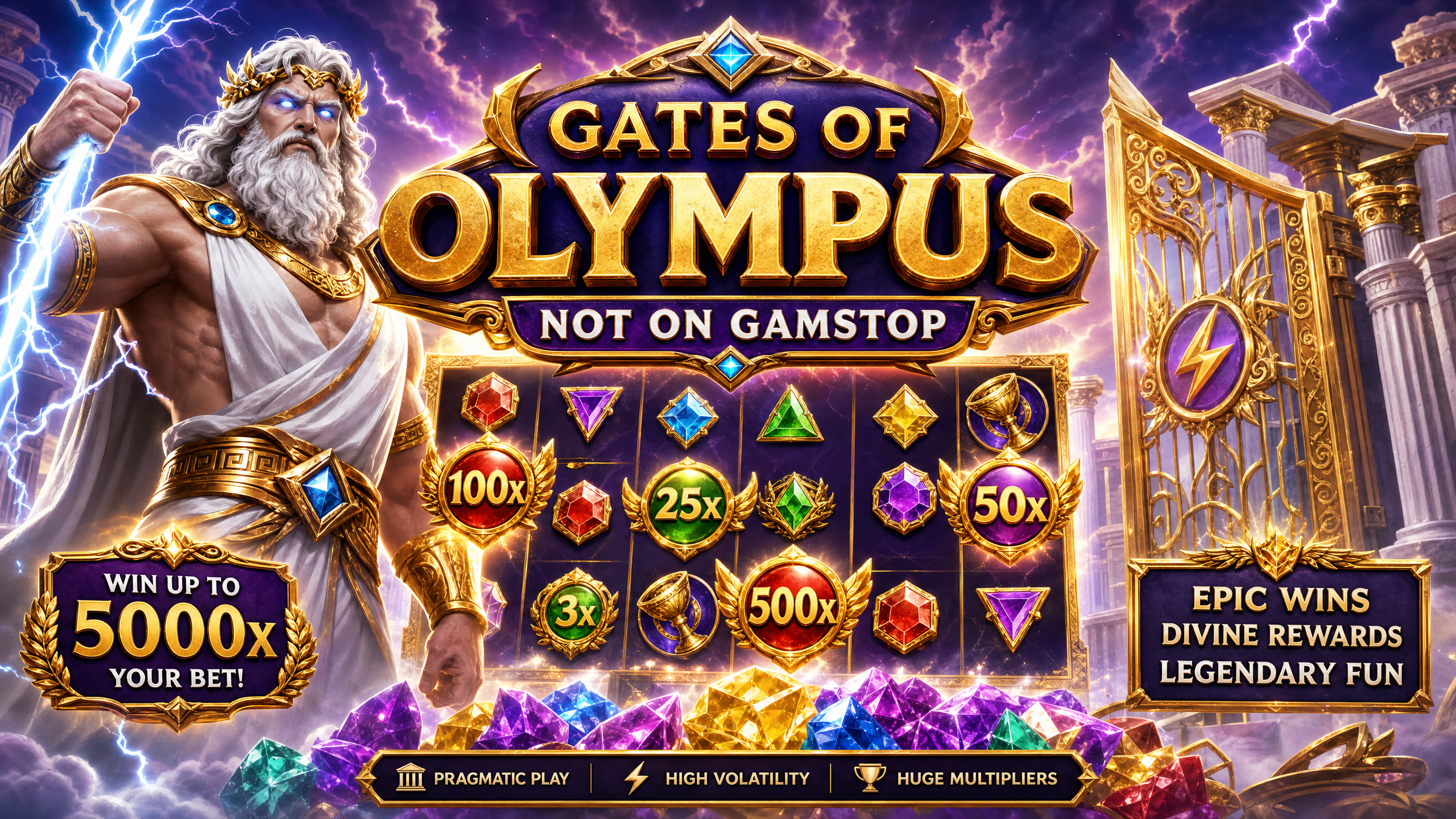 Gates of Olympus Not on Gamstop