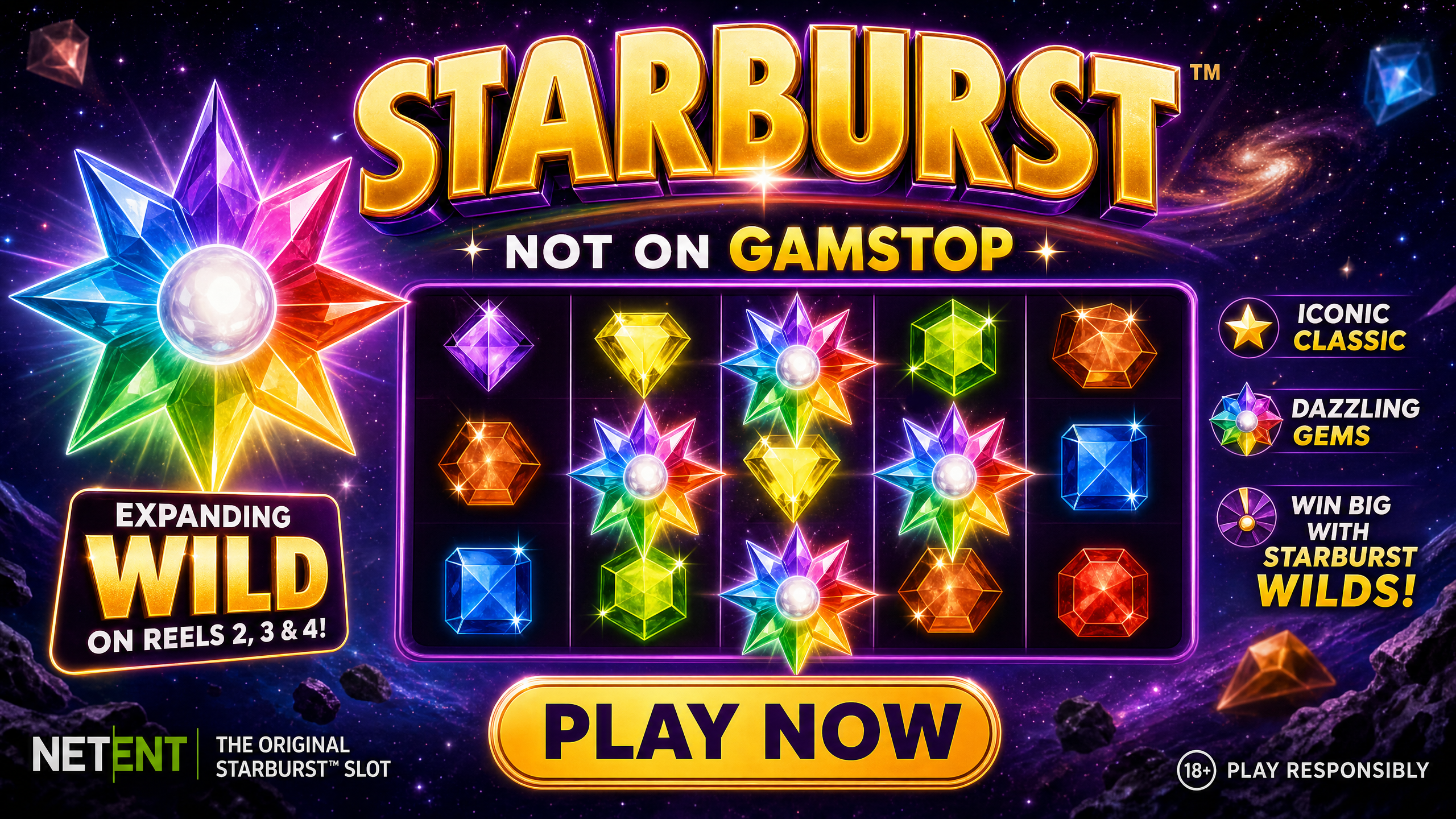 Starburst Not on Gamstop