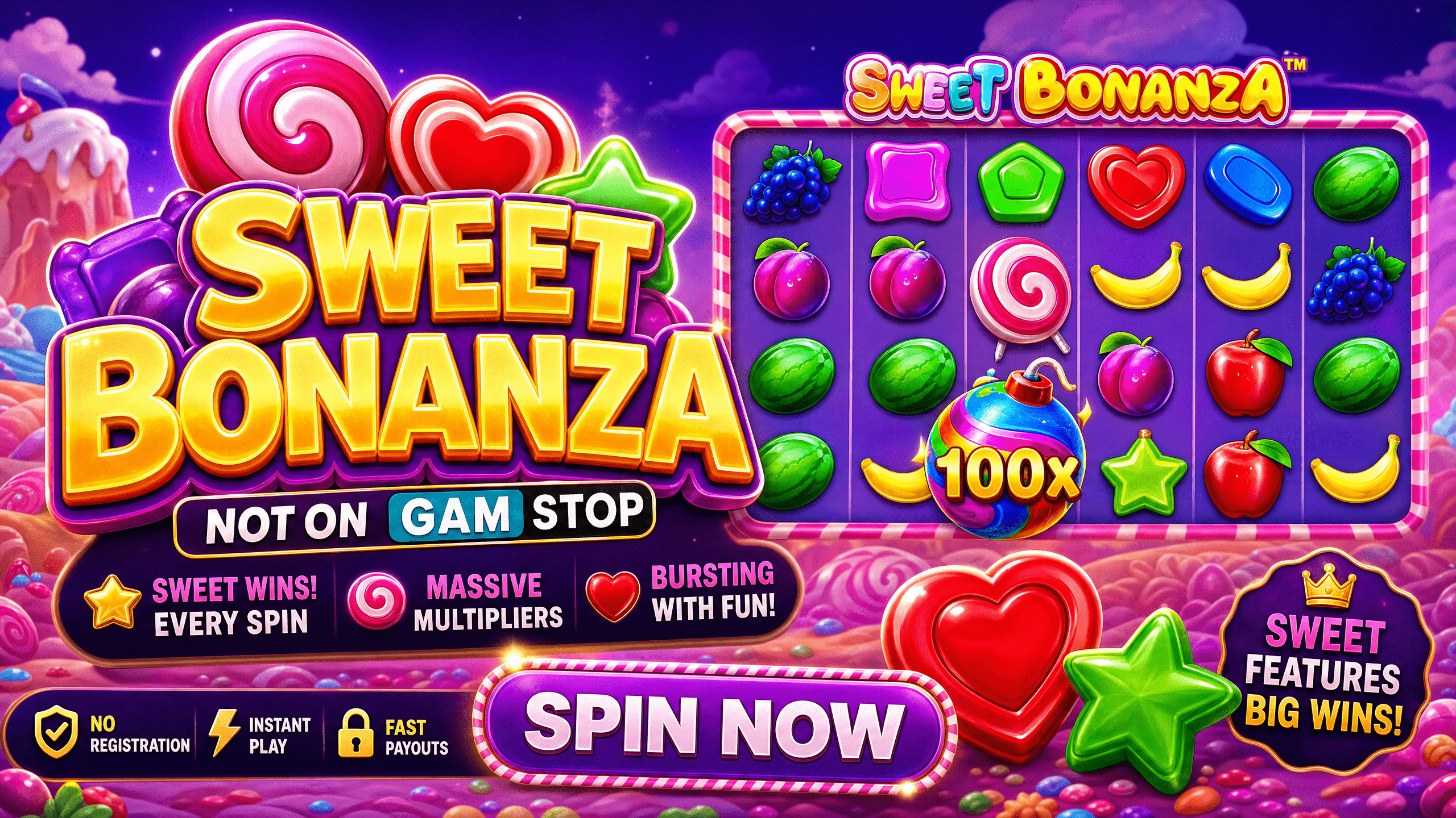 Sweet Bonanza Not on Gamstop