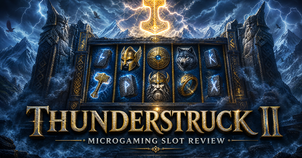 Thunderstruck II Slot Review: A Norse Epic Not on Gamstop